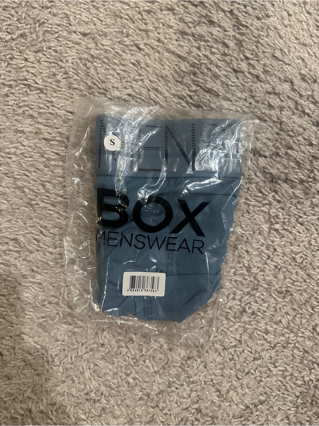 Blue Men's Tanga Briefs - Small